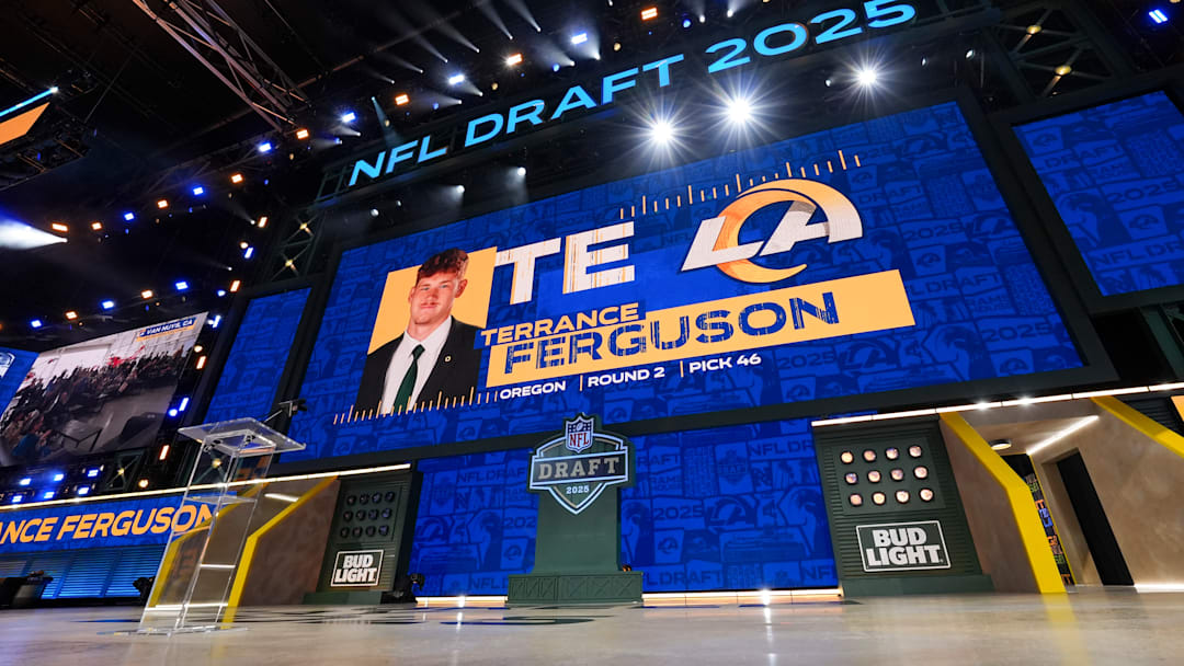 2025 NFL Draft - Rounds 2 & 3 Rams TE Terrance Ferguson