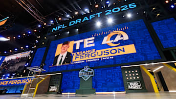 2025 NFL Draft - Round 2 LA Rams selected Oregon TE Terrance Ferguson