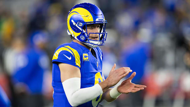 Los Angeles Rams quarterback Matthew Stafford  