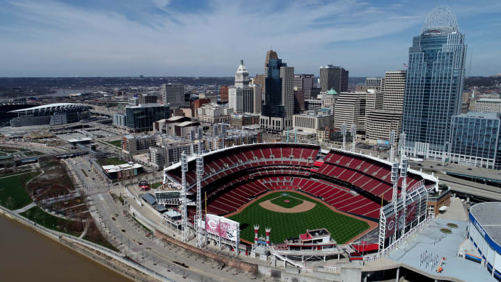 All the Photos from the Cincinnati Reds' Home Opener Against the