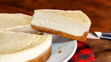New York-style cheesecake.