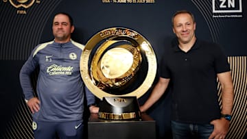 Club America Training and Press Conference - FIFA Club World Cup 2025 Playoff