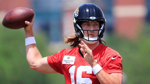 Jacksonville Jaguars quarterback Trevor Lawrence