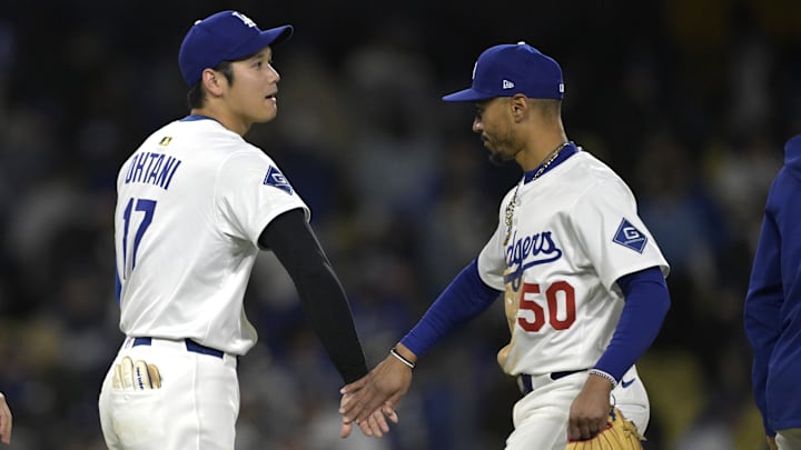 Shohei Ohtani and Mookie Betts have both lived up to the blockbuster deals the Dodgers offered them when building this star-studded roster. Shohei Ohtani and Mookie Betts have both lived up to the blockbuster deals the Dodgers offered them when building this star-studded roster.