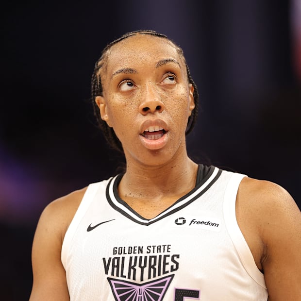 Golden State Valkyries forward Kayla Thornton