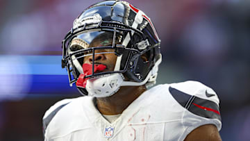 Former Houston Texans wide receiver Robert Woods (2) before the game against the Chicago Bears at NRG Stadium.