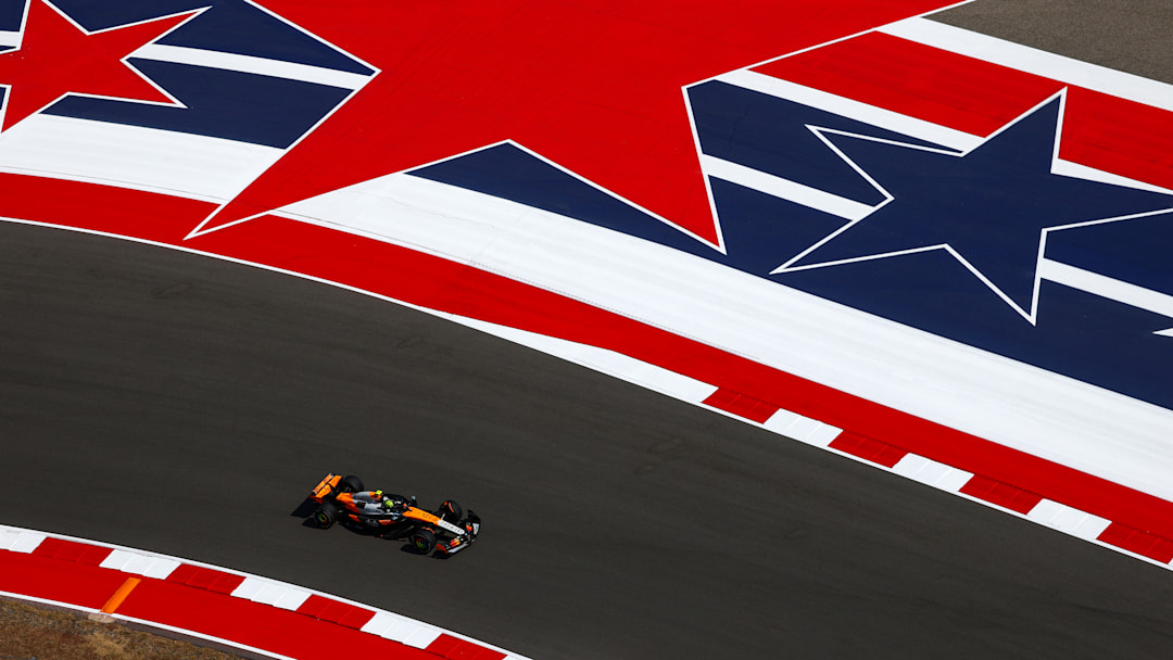 As F1 takes over at Circuit of the Americas, McLaren’s Oscar Piarstri and Lando Norris (above) hold the top two stops in the standings with Red Bull’s Max Verstappen close behind.  