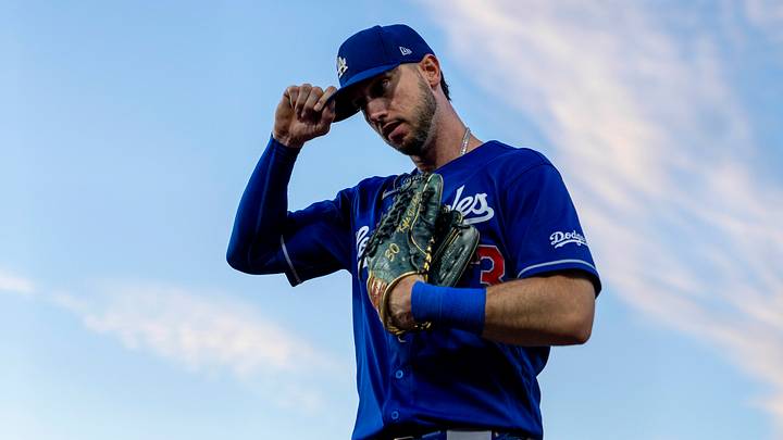 Jun 29, 2026; West Sacramento, California, USA; Los Angeles Dodgers right fielder Kyle Tucker (23) walks toward the dugout against the Athletics before the start of the sixth inning at Sutter Health Park. Mandatory Credit: Cary Edmondson-Imagn Images