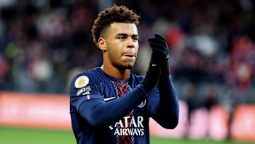 Désiré Doué est forfait avec le PSG. Désiré Doué est forfait avec le PSG.