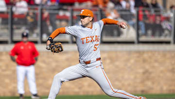 Luke Harrison, Texas baseball