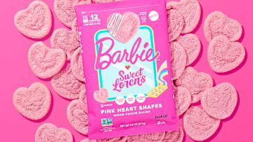 Barbie Pink Heart Shape Cookies