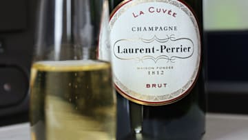 Champagne Laurent-Perrier La Cuvée Brut NV served in United Polaris class