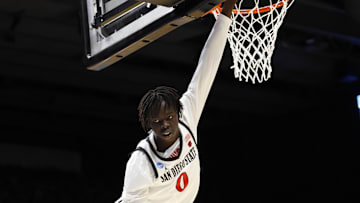 San Diego State Aztecs forward Magoon Gwath. 