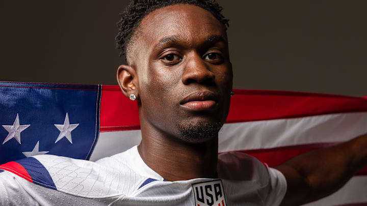 Folarin Balogun U.S. Soccer Portrait Session
