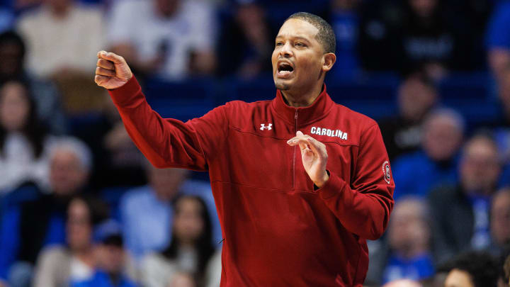 South Carolina basketball coach Lamont Paris