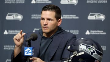 Seattle Seahawks head coach Mike Macdonald