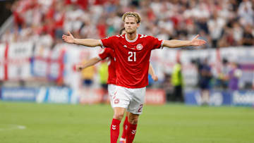 Great Dane Morten Hjulmand adds bite and intensity in midfield