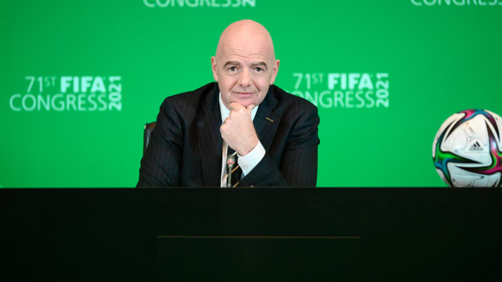 Gianni Infantino, président de la FIFA.