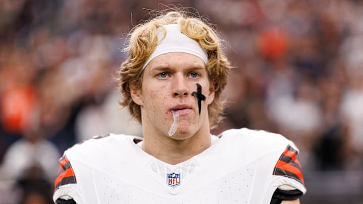 Cleveland Browns linebacker Carson Schwesinger