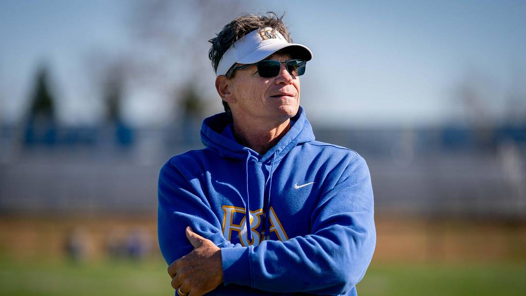 BGA coach Bobby Bentley stands for a portrait at Battle Ground Academy in Franklin, Tenn., Wednesday, Nov. 26, 2025.