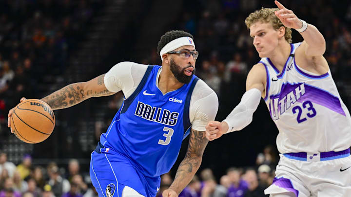 Dallas Mavericks forward/center Anthony Davis. Dallas Mavericks forward/center Anthony Davis.