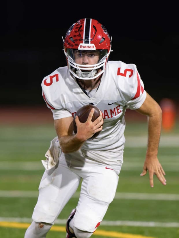 Burlingame vs. Hillsdale in California Varsity high school football showdown- Sep. 26, 2025 