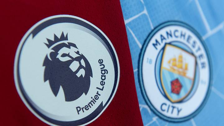 Manchester City and Premier League Badges