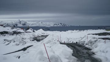 Gabriel Boric - Antonio Guterres in Antarctica