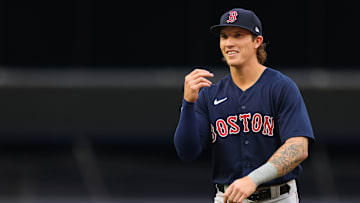 Jarren Duran trata de ganarse un lugar en el equipo con los Medias Rojas 
