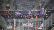 Les supporters toulousains en Autriche