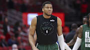 Milwaukee Bucks forward Giannis Antetokounmpo.