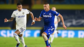 Richarlison closing down international team-mate Richarlison - could be club team mates at some point too
