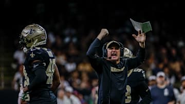 Saints' interim coach Darren Rizzi provided much-needed electricity and a 20-17 win over Atlanta in his debut Sunday at the Superdome in New Orleans.