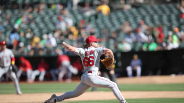 Los Angeles Angels v Oakland Athletics