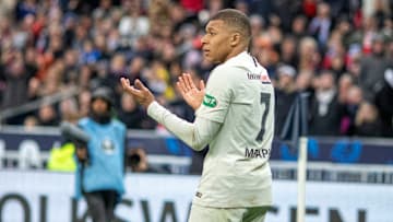 Kylian Mbappe avoided a red card after an aggression last Saturday