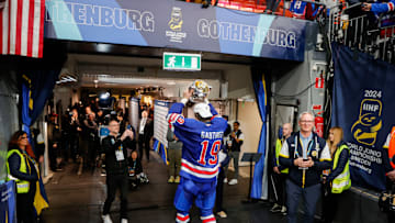 Cutter Gauthier, after informing Philadelphia he did not want to play there, has been traded to the Anaheim Ducks.