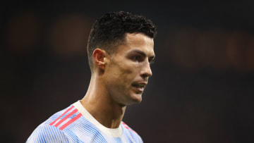 Cristiano Ronaldo en un partido de Premier League contra el Watford