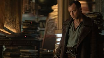 Jod (Jude Law) in Lucasfilm’s STAR WARS: SKELETON CREW, exclusively on Disney+. Photo by Matt Kennedy. ©2024 Lucasfilm Ltd. & TM. All Rights Reserved.