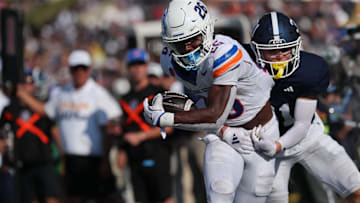 Boise State running back Sire Gaines, who is expected to be the lead back replacing Heisman runner-up Ashton Jeanty, has missed time in the Broncos' early practices.