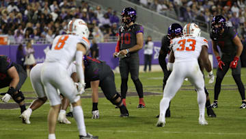 TCU QB Josh Hoover against Oklahoma State