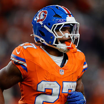 J.K. Dobbins has paced the Broncos' rushing attack so far this season.