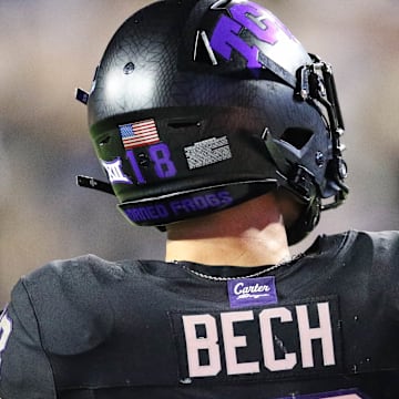 TCU wide receiver Jack Bech had nine catches, 200 yards, and a touchdown against UCF on Saturday, earning him the DAWG of the Week. 