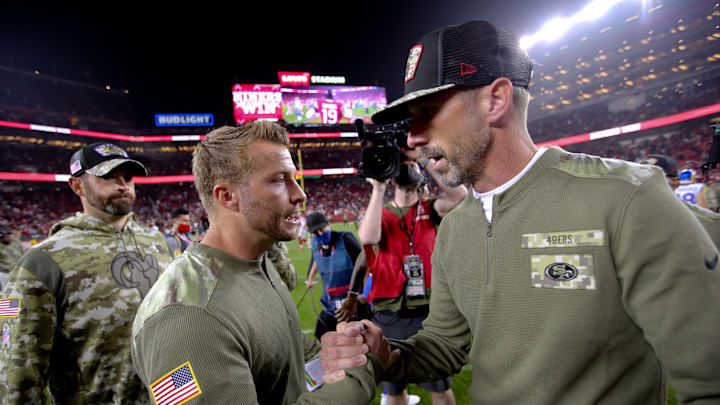Los Angeles Rams Sean Mcvay v San Francisco 49ers Kyle Shanahan