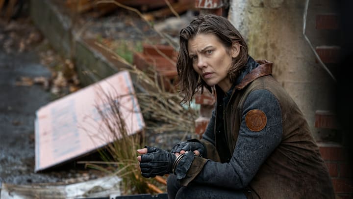 Lauren Cohan as Maggie Rhee - The Walking Dead: Dead City _ Season 2) - Photo Credit: Robert Clark/AMC