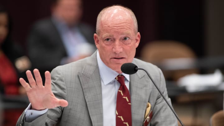 FSU Trustees Chair Peter Collins scoffed at other ACC schools in a scathing defense of the Noles