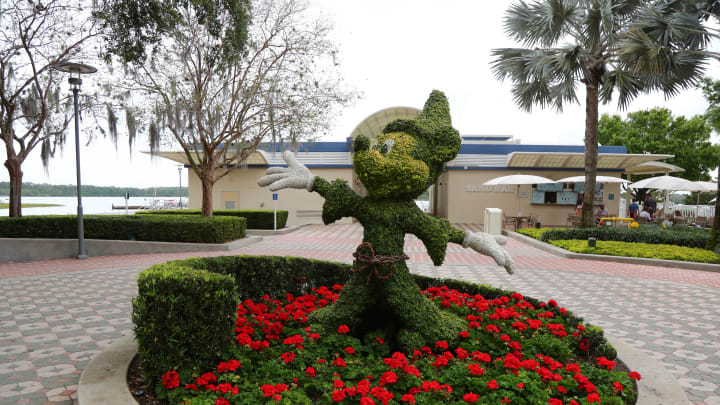 Mar 16, 2020; Bay Lake, Florida, USA;  A general view of Mickey Mouse at Disney's Contemporary