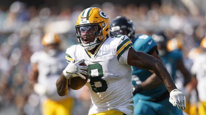 Serene Josh Jacobs Touchdown | Packers Vs. Steelers Moment Digital Art Serene Josh Jacobs Touchdown | Packers Vs. Steelers Moment Digital Art