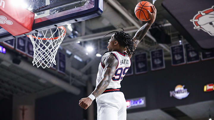 Gonzaga senior Khalif Battle. Gonzaga senior Khalif Battle.
