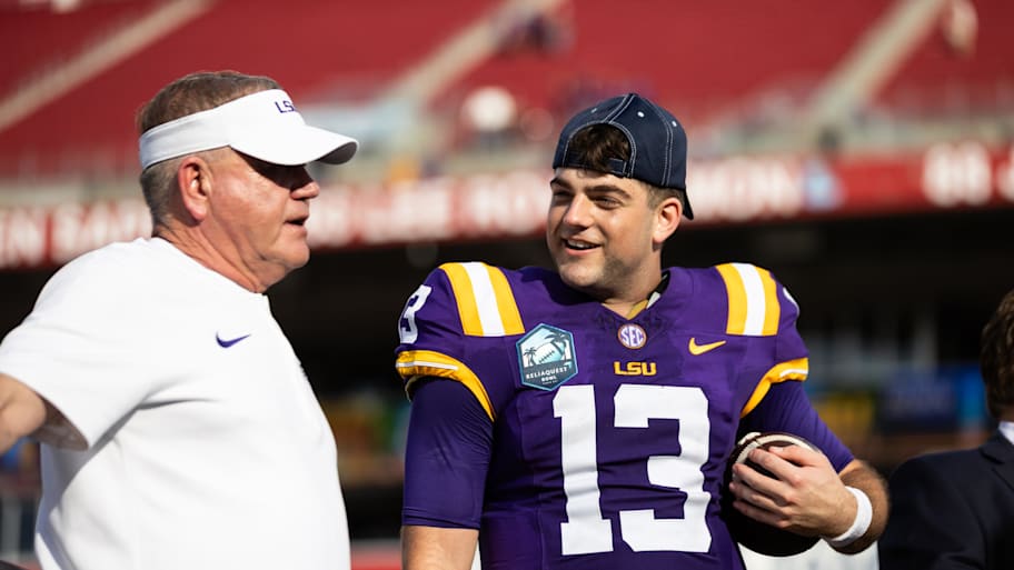 LSU QB Nussmeier Cleared for Clemson Opener
