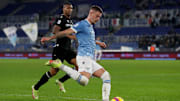 Sergej Milinkovic Savic in azione contro l'Udinese